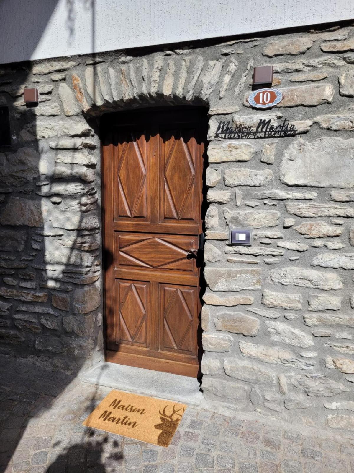 Maison Martin Pré-Saint-Didier Exterior foto